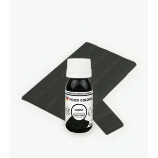 Jadalny barwnik olejowy Food Colours Czarny 18 ml – do czekolady i kremów