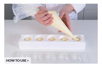 Forma silikonowa do monoporcji w formie jajek Mul3D Egg - Silikomart
