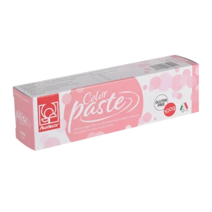 Barwnik spożywczy do czekolady i mas tłustych MODECOR Colorpaste w formie pasty - Pink, Różowy - 100g