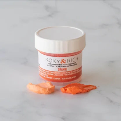 Jadalny Barwnik w proszku rozpuszczalny w tłuszczu Roxy & Rich - 5g - Orange, Pomarańczowy