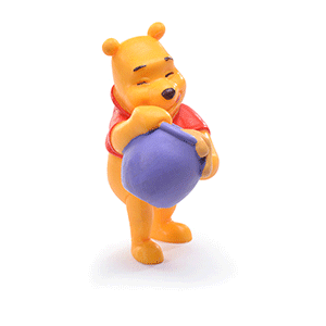 Figurka Kubuś Puchatek i baryłka miodu, Winnie The Pooh - Modecor