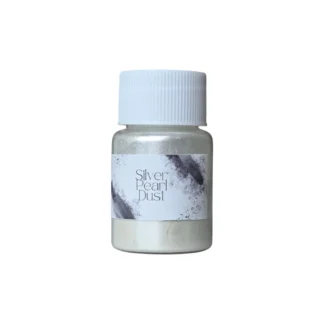 Jadalny barwnik w proszku - 10 g - Sprinkle It! Silver Pearl, Perłowy Srebrny - bez E171