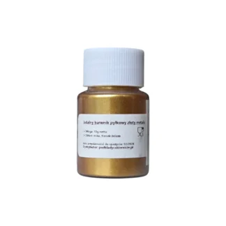 Jadalny barwnik w proszku - 10 g - Sprinkle It! - Złoty