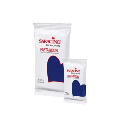 Masa cukrowa do modelowania figurek - Saracino - Navy Blue - Granatowa