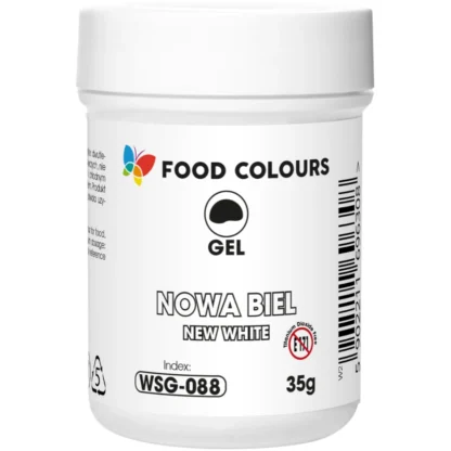Barwnik w żelu Foodcolours - Biały 35g