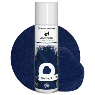 Zamsz w sprayu VELVET SPRAY PROFESSIONAL - Navy Blue 250 ml (granatowy, bez E171)