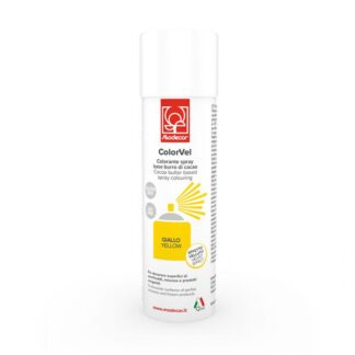 Zamsz w sprayu MODECOR Yellow, Żółty AZO FREE (bez związków azowych) VELVET SPRAY 250 ml