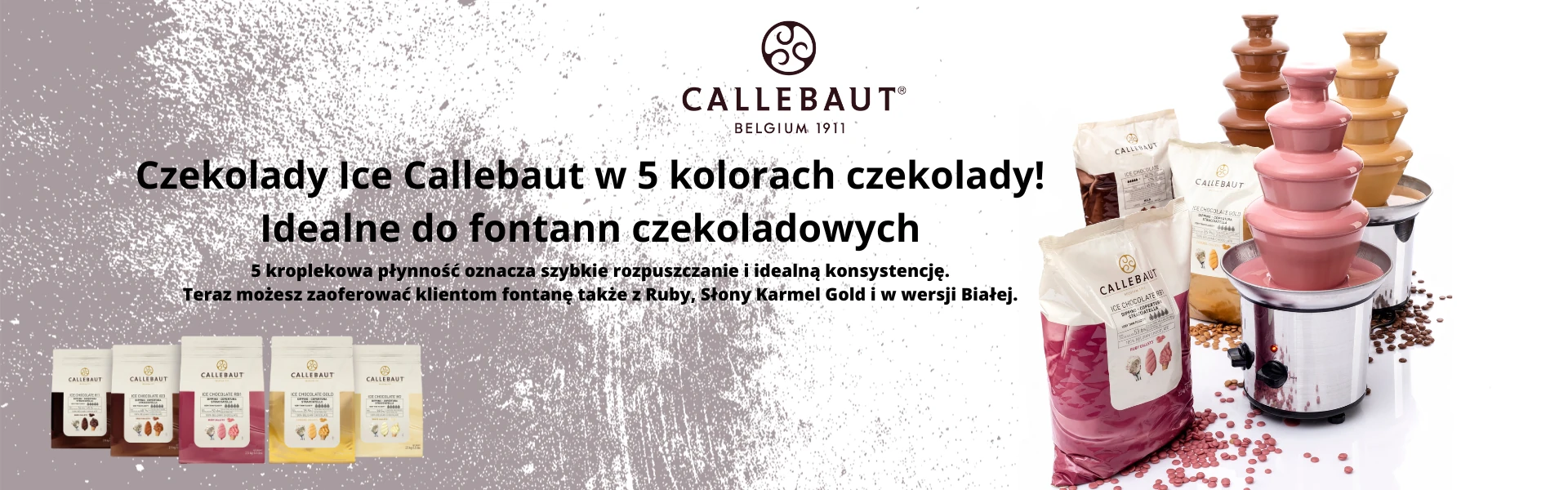 Czekolada do fontann Callebaut