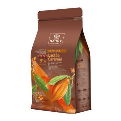 Mleczna czekolada z karmelem Lactée Caramel 31 % - Cacao Barry - 5 kg - CHF-N31LCAR-E4-U72