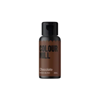 Barwnik Colour Mill Aqua Blend - Chocolate, Brązowy - 20 ml