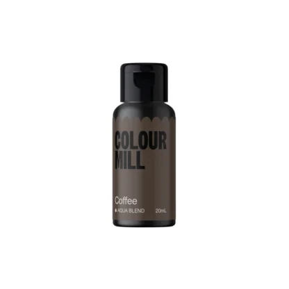 Barwnik Colour Mill Aqua Blend - Coffee, Brązowy - 20 ml
