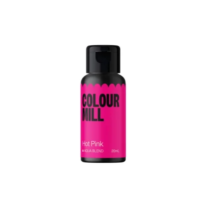 Barwnik Colour Mill Aqua Blend - Hot Pink,  Mocny Róż - 20 ml