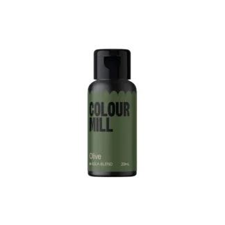 Barwnik Colour Mill Aqua Blend - Olive, Oliwkowy - 20 ml