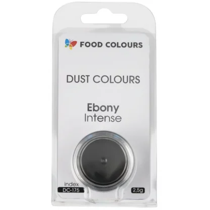 Ciemno brązowy Barwnik intensywny w proszku Ebony - Food Colours - 2,5g