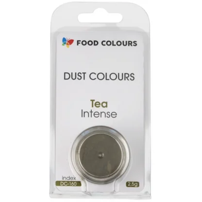 Zielonobrązowy Barwnik intensywny w proszku Tea - Food Colours - 2,5g
