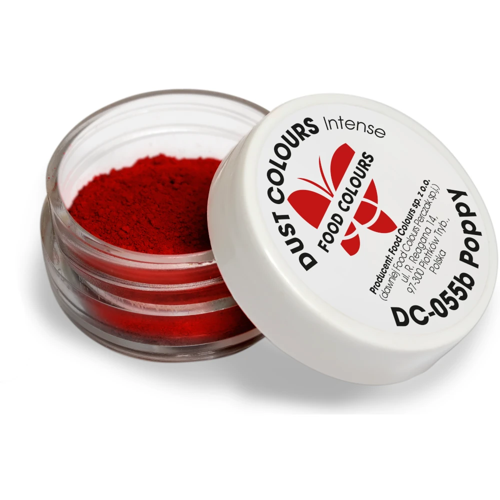 Czerwony Barwnik intensywny w proszku Poppy INTENSE - Food Colours - 2,5g