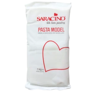 zdjęcie Saracino pasta cukrowa do modelowania 1 kg biała
