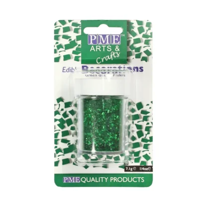 Jadalny Zielony Brokat w proszku PME GF143 - 7,1g