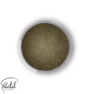 Metaliczny, perłowy dekoracyjny barwnik w proszku Fractal - Golden Olive (1,6g)
