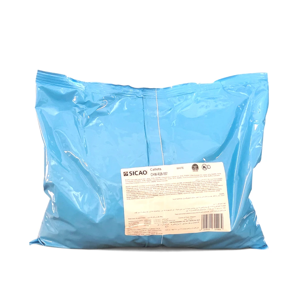 Czekolada biała Sicao Callebaut - CHW-R28-557 - 2,5 kg