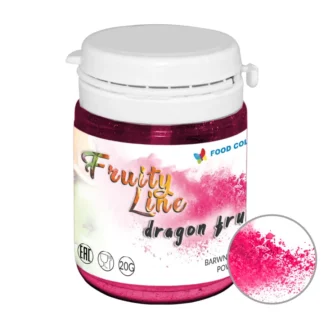Naturalny barwnik w proszku Fruity Line by Food Colours - Różowy - Dragon Fruit - 20g