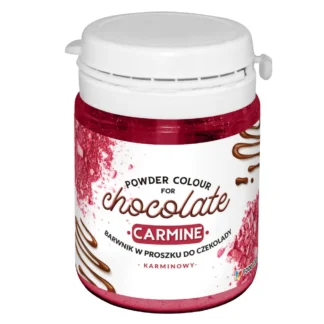 Barwnik w proszku do czekolady Czerwony Karminowy, Carmine WS-P-218 - 20 g