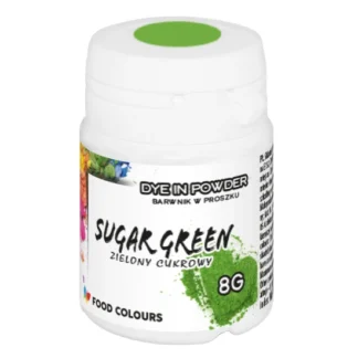 barwnik w proszku zieleń cukrowa 8 gramów