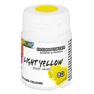 Barwnik do jasny żółty 8 gramów
