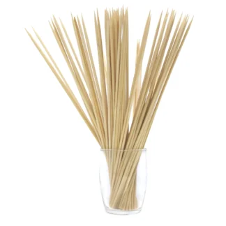 Bambusowe Patyczki do szaszłyków długie 25 cm - 100 szt. – PME LSK177
