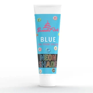 Neonowy Barwnik spożywczy w żelu Sweet Art Blue Neon Shade - Niebieski (30g)