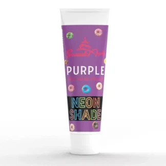 Neonowy Barwnik spożywczy w żelu Sweet Art Purple Neon Shade - Fioletowy (30g)