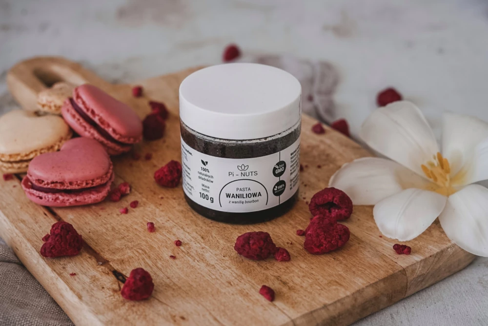 Pasta waniliowa z wanilią bourbon Madagaskar 100g - Pi-NUTS