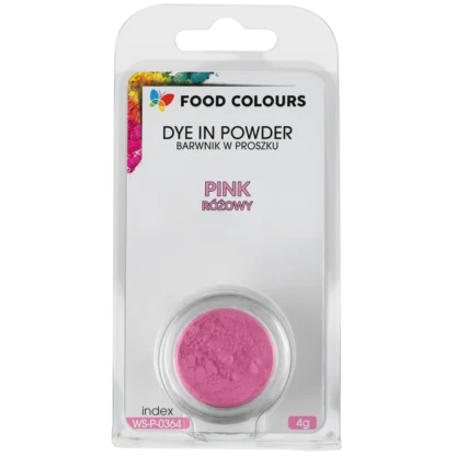 Barwnik w proszku Różowy Food Colours WS-P-0364 - 4g