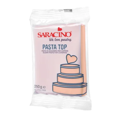 Masa cukrowa Saracino do obkładania TOP PASTE Rose Beige - Beżowa, Cielista 250 g