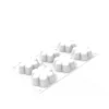 Forma silikonowa 3D Hana, Kwiat - 87 ml - Silikomart - obrazek 3
