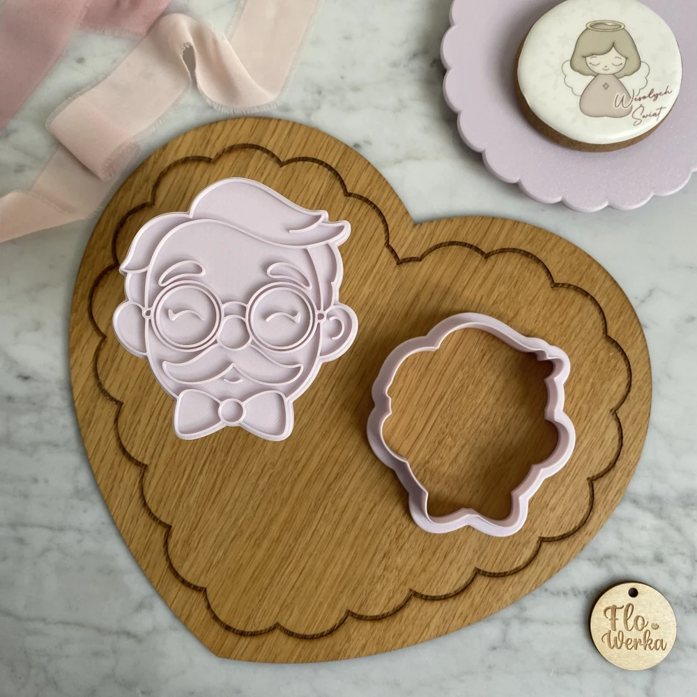 Wykrawaczka 3D ze Stemplem „Dziadek” 9 cm – FloWerka
