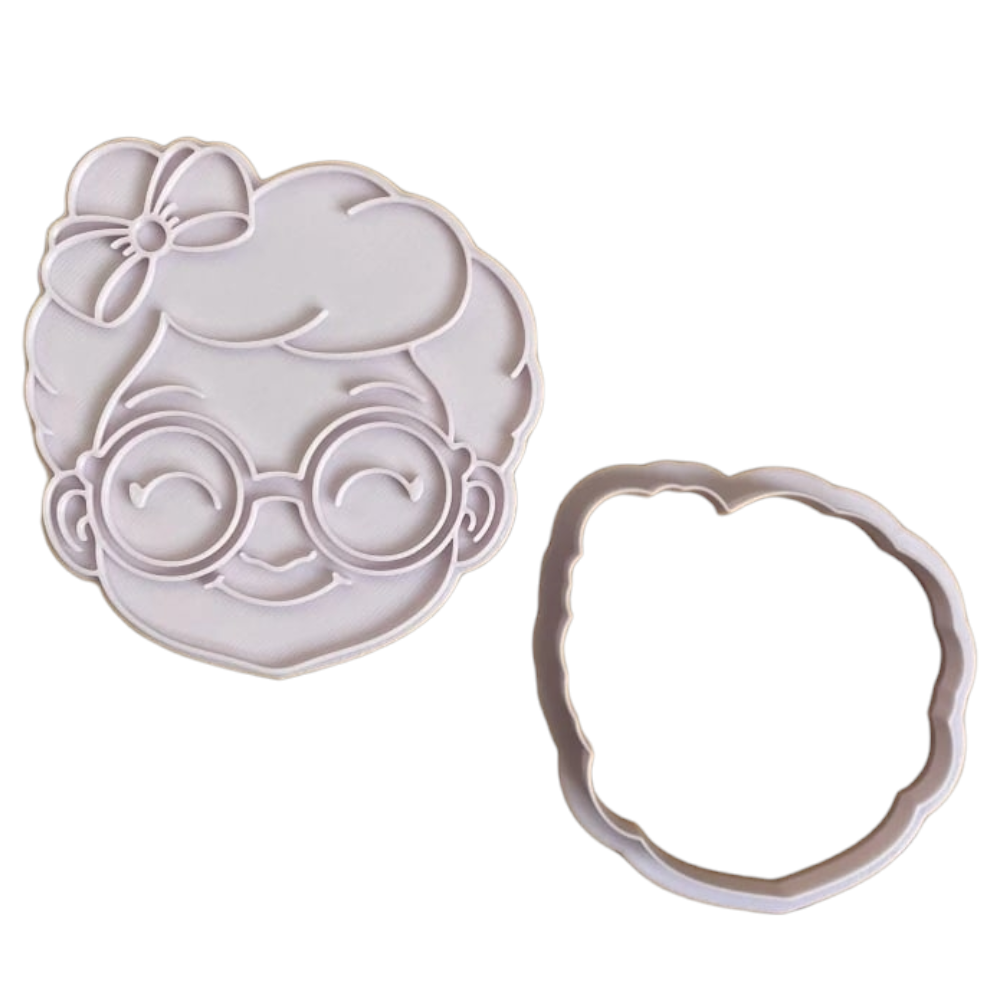 Wykrawaczka 3D ze Stemplem „Babcia” 9 cm – FloWerka