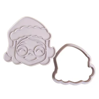 Wykrawaczka + Stempel Pani Mikołajowa - FloWerka