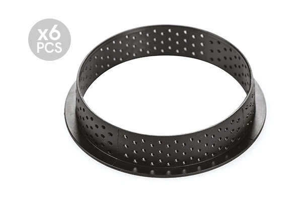 Zestaw Formy silikonowe i ranty KIT TARTE RING do tart - ø80 mm Silikomart