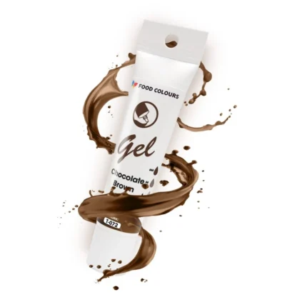 Barwnik spożywczy w żelu w tubce Food Colours - Chocolate Brown, 30g