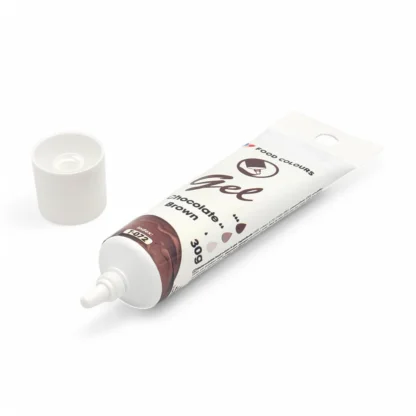 Barwnik spożywczy w żelu w tubce Food Colours - Chocolate Brown, 30g