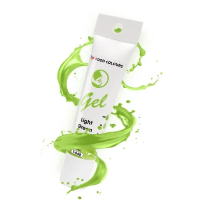 Barwnik spożywczy w żelu w tubce Food Colours - Jasny Zielony, Light Green 30g