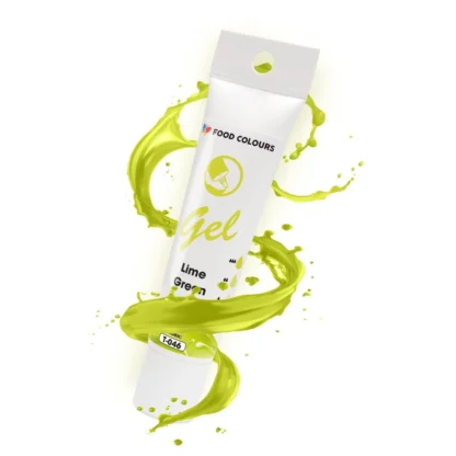 Barwnik spożywczy w żelu w tubce Food Colours - Limonkowy, Lime Green 30g
