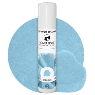 Zamsz w sprayu VELVET SPRAY PROFESSIONAL - Baby Blue 100 ml (błękitny, bez E171)