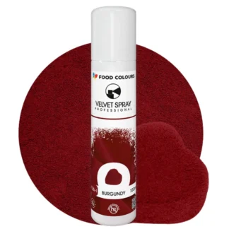 Zamsz w sprayu VELVET SPRAY PROFESSIONAL - Burgundy 100 ml (bordowy, bez E171)