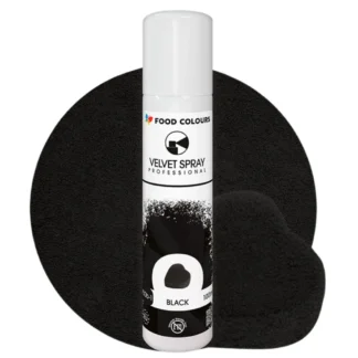 Zamsz w sprayu VELVET SPRAY PROFESSIONAL - Black 100 ml (czarny, bez E171)