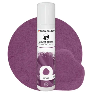 Zamsz w sprayu VELVET SPRAY PROFESSIONAL - Violet 100 ml (fioletowy, bez E171)