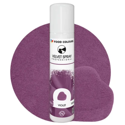 Zamsz w sprayu VELVET SPRAY PROFESSIONAL - Violet 100 ml (fioletowy, bez E171)