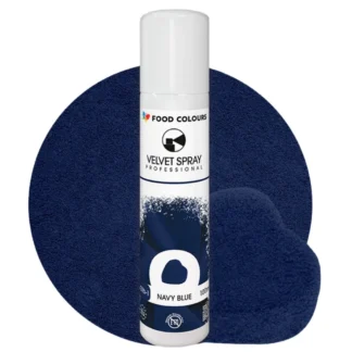 Zamsz w sprayu VELVET SPRAY PROFESSIONAL - Navy Blue 100 ml (granatowy, bez E171)