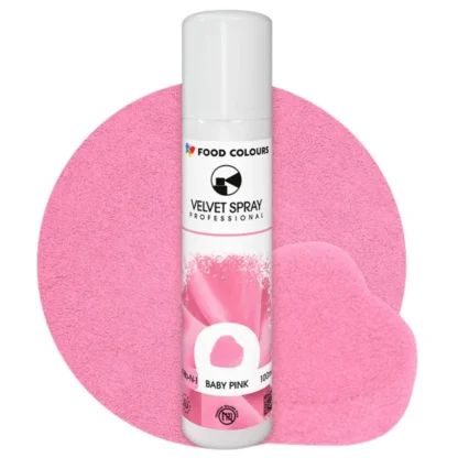 Zamsz w sprayu VELVET SPRAY PROFESSIONAL - Baby Pink 100 ml (pudrowy róż, bez E171)